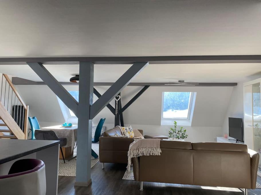 Loft Wohnung Mit Toller Aussicht Messstetten Zewnętrze zdjęcie