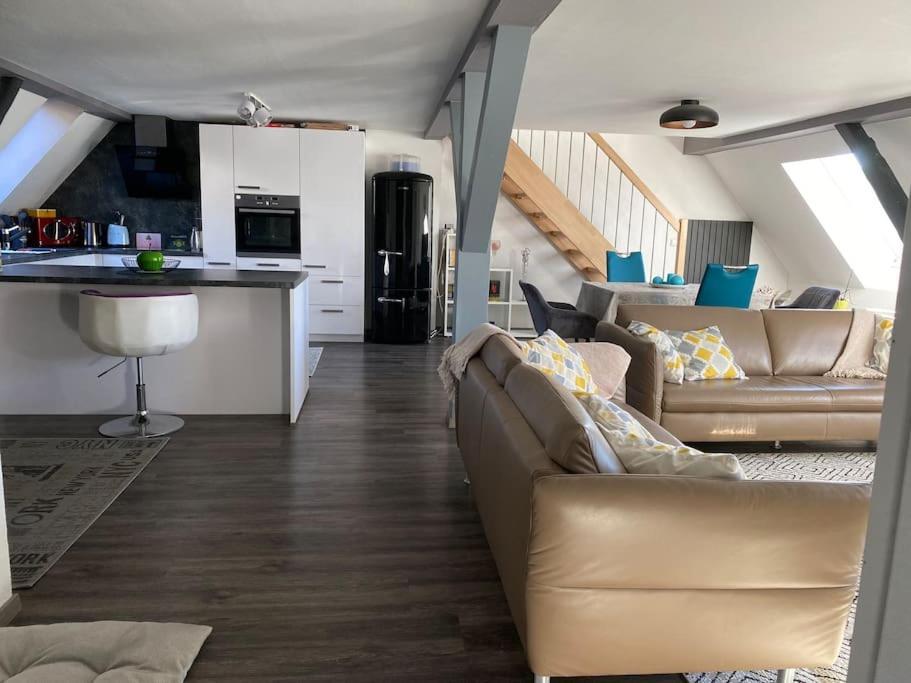 Loft Wohnung Mit Toller Aussicht Messstetten Zewnętrze zdjęcie
